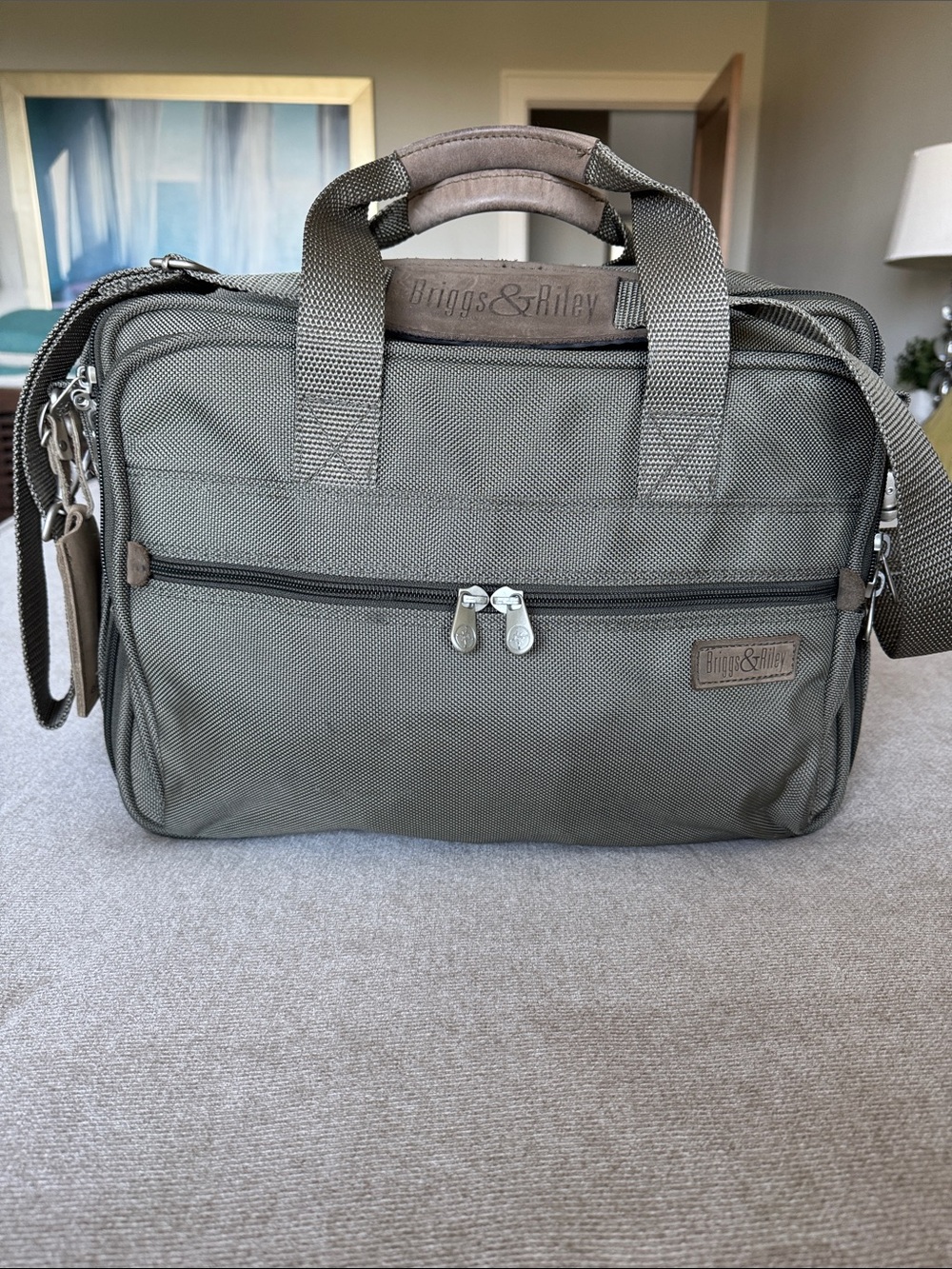 Briggs & Riley Travel ware 17’ Case messenger bag Laptop brief case Office Work